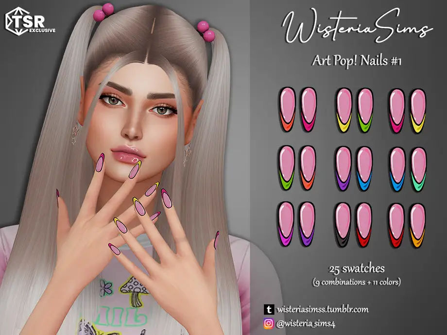 Art Pop! Nails #1