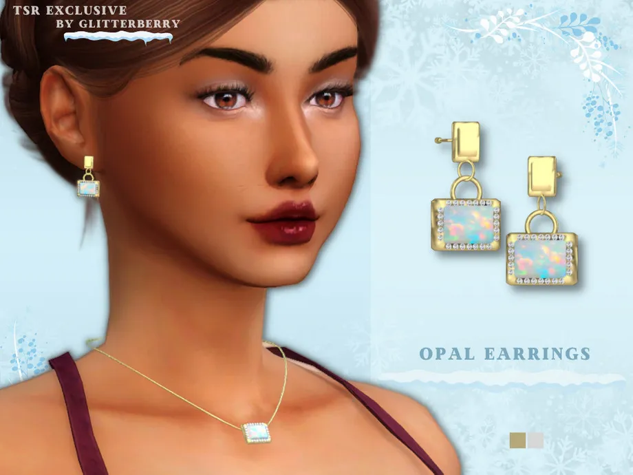 Opal Earrings