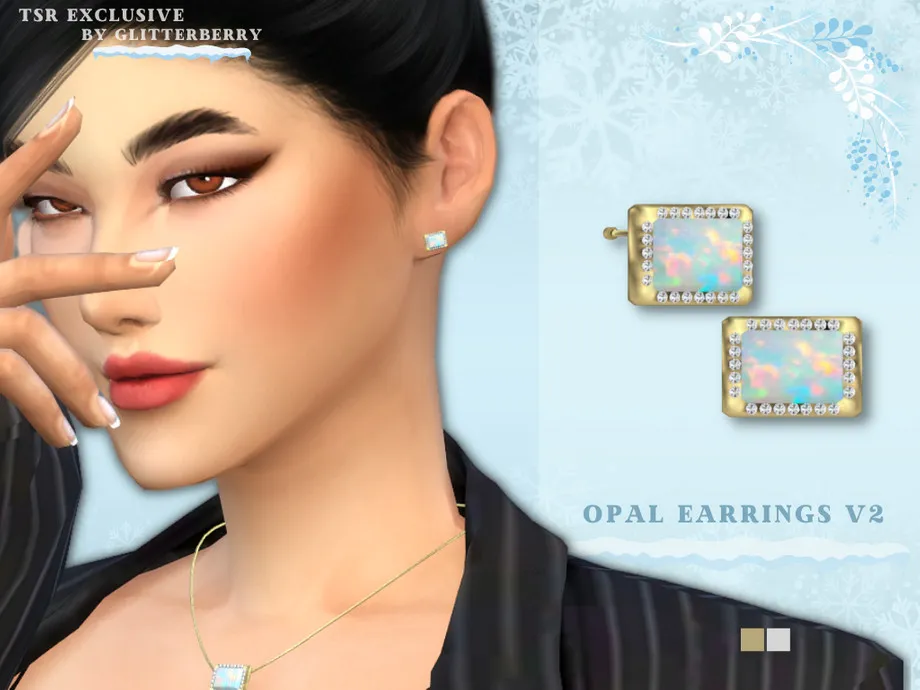 Opal Earrings v2