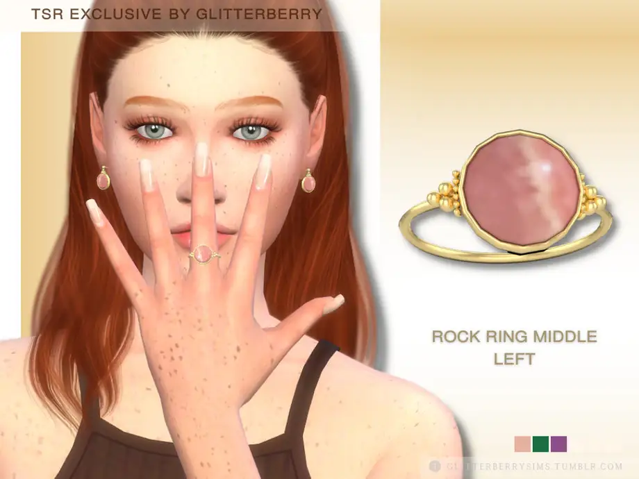 Rock Ring Middle - LEFT