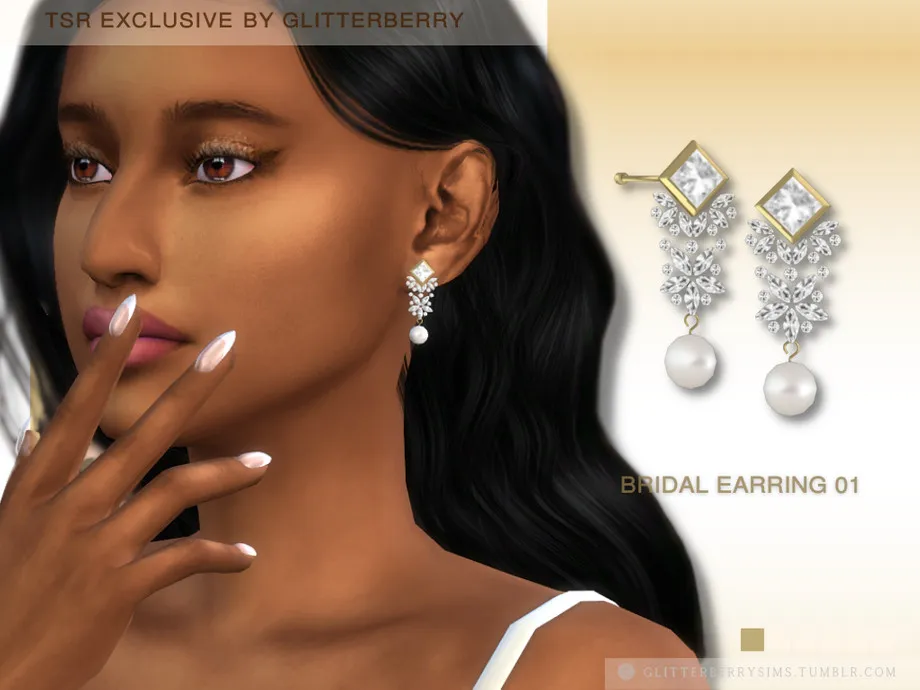Bridal Earrings 01