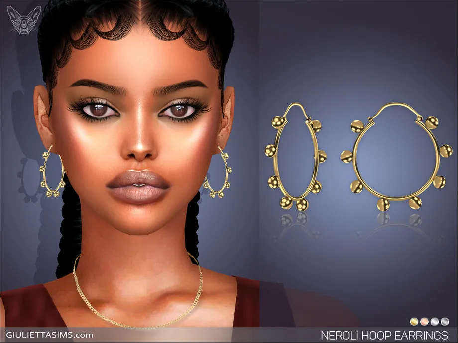 Neroli Hoop Earrings