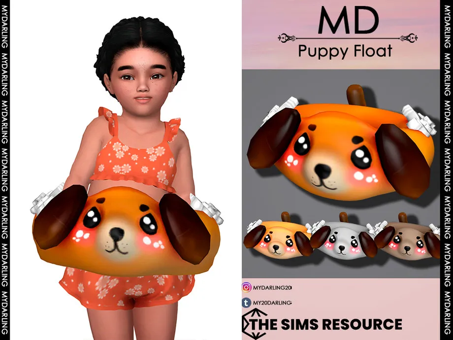 puppy float for Toddler
