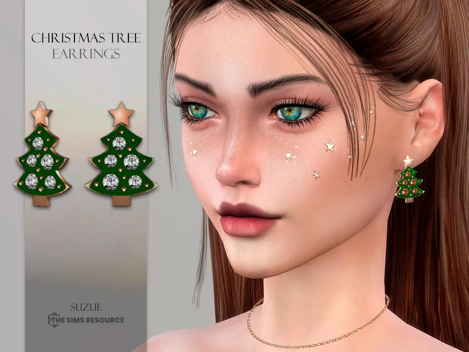 Christmas Tree Earrings