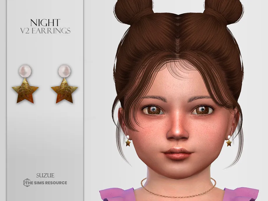 Night Earrings Toddler