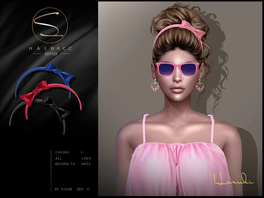 Hair band for female sims