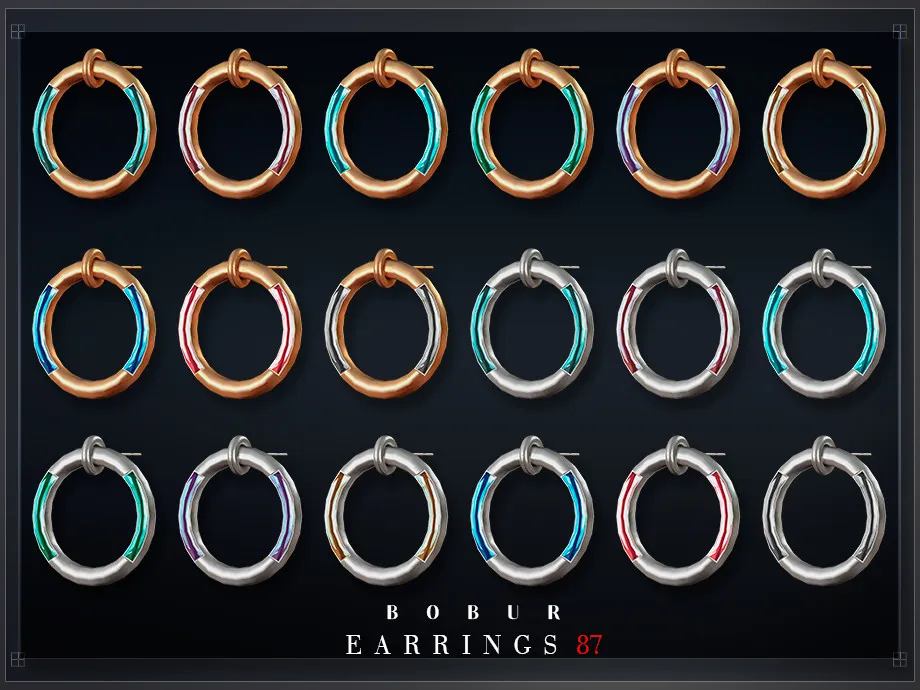 Simple Small Hoop Earrings