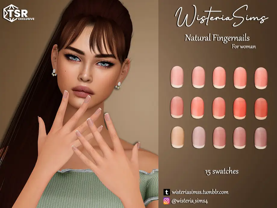 Natural FingerNails for Woman