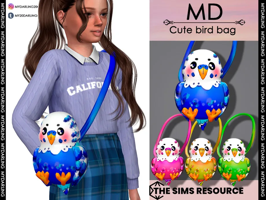 Cute bird bag for Child