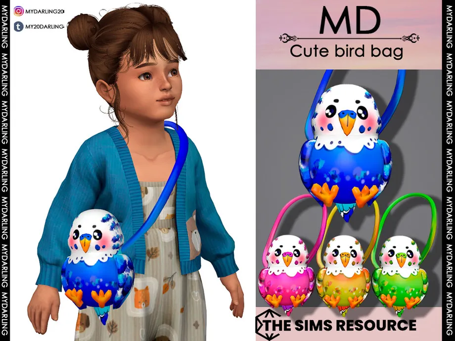 Cute bird bag for Toddler