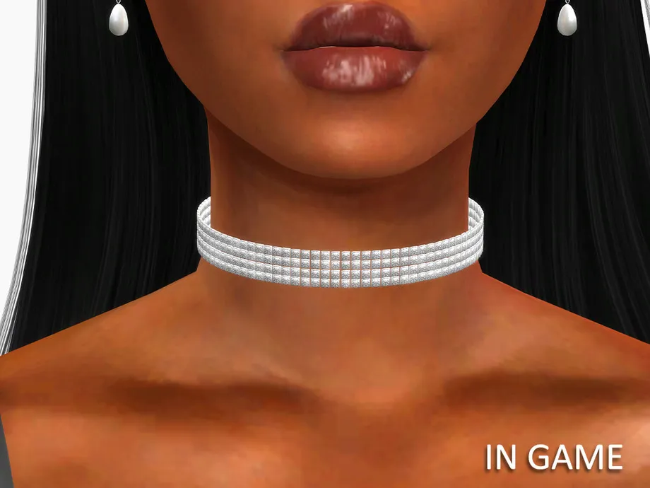 Glam Rhinestone Choker