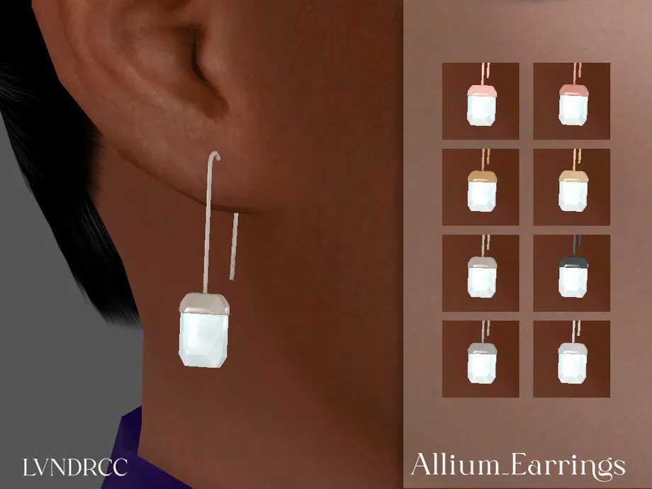Allium_Earrings
