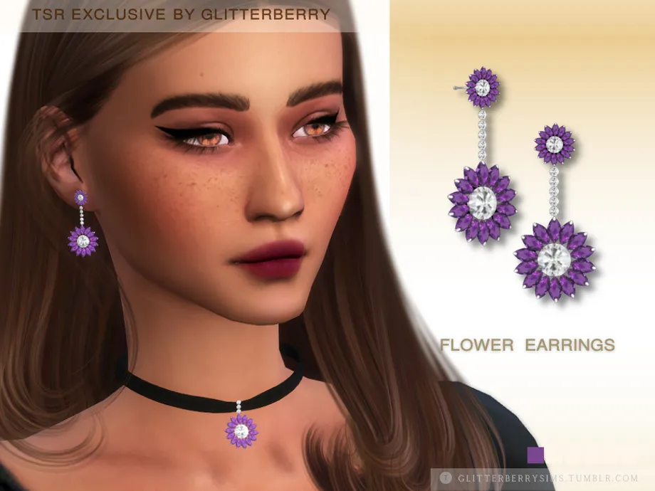 Flower Earrings