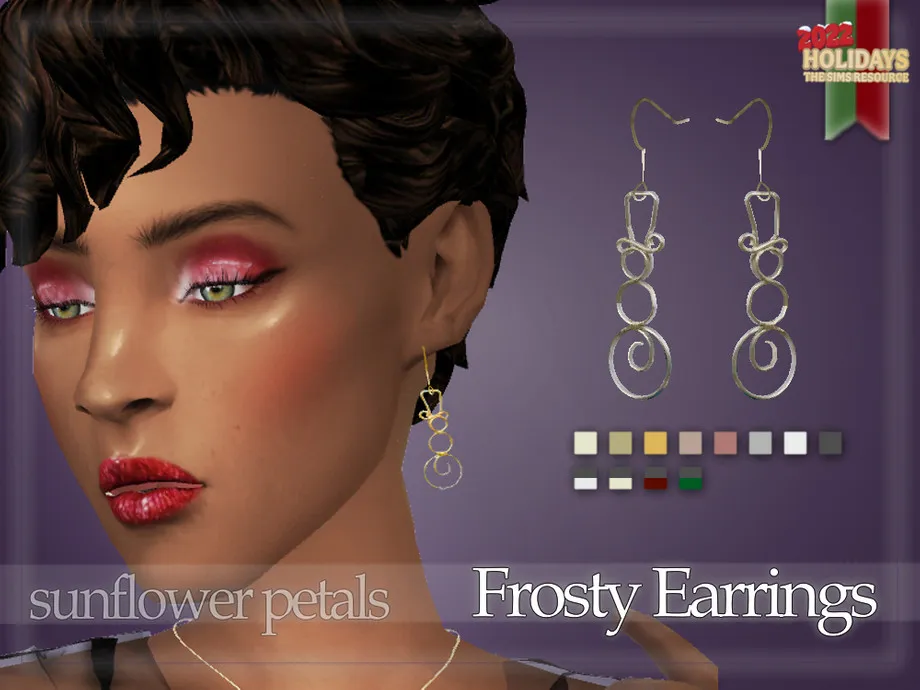 Frosty Earrings