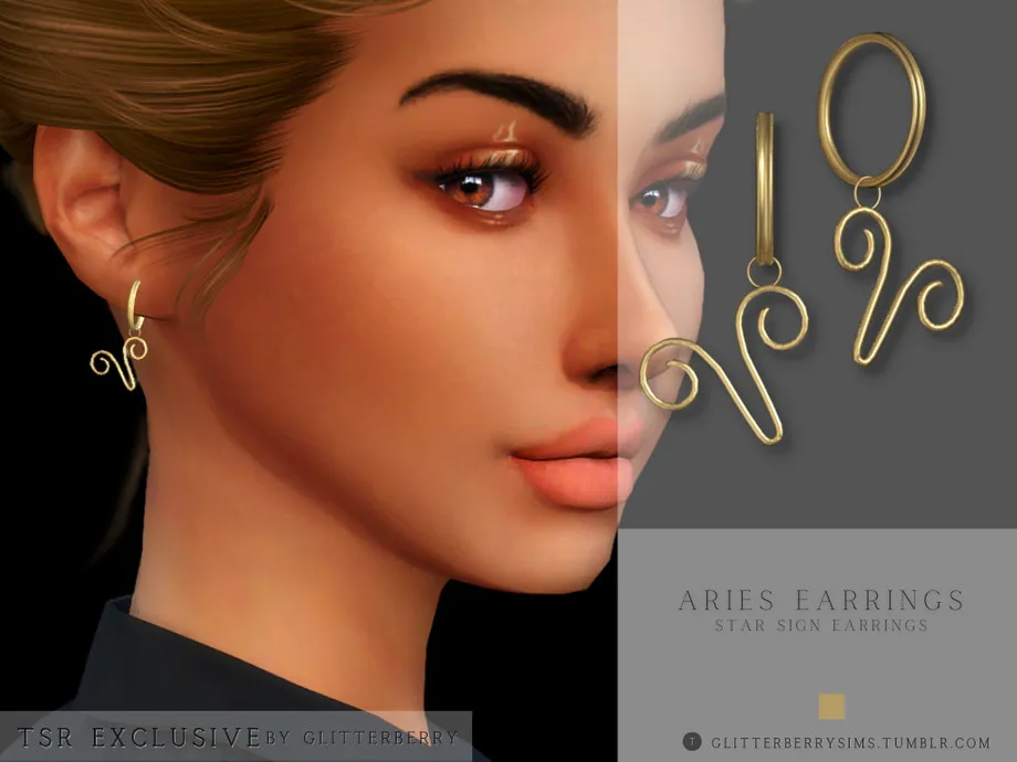 Aries Earring