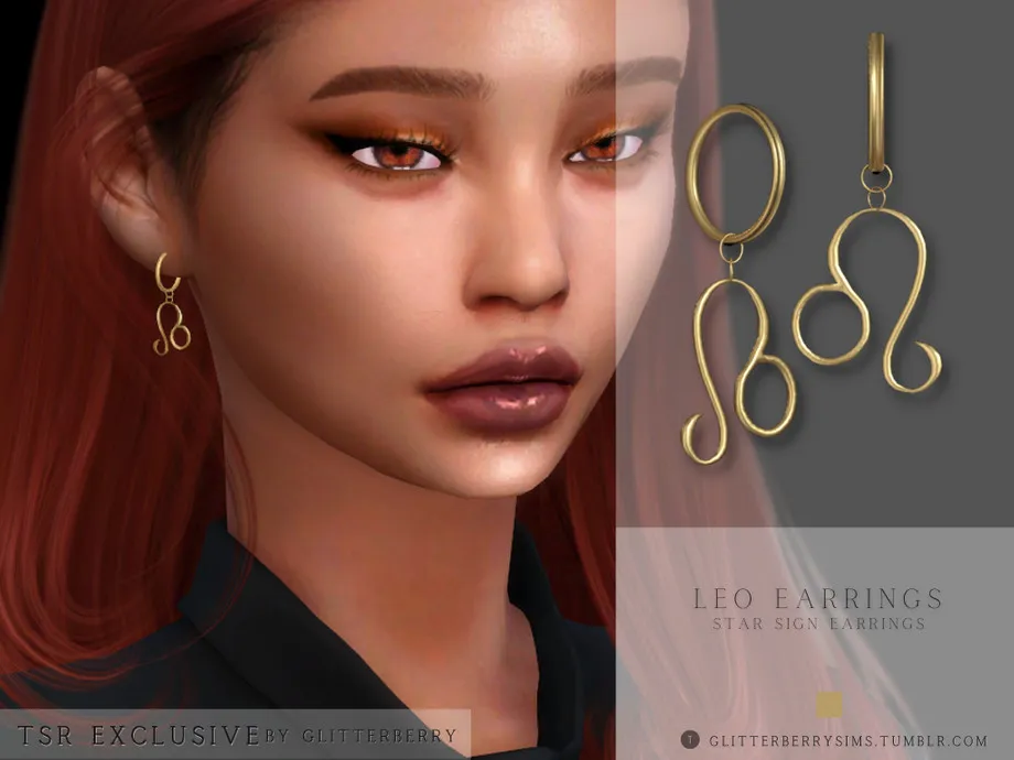 Leo Earrings