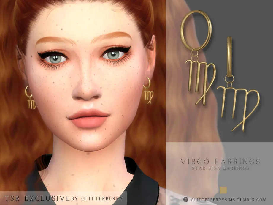 Virgo Earrings