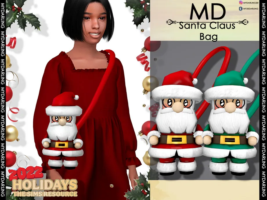Santa claus bag Child