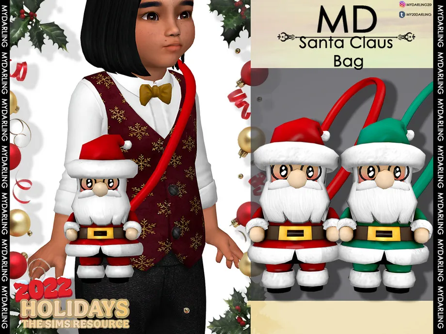 Santa claus bag Toddler