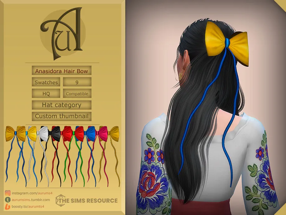 Anasidora - Hair Accessory (Hat category)