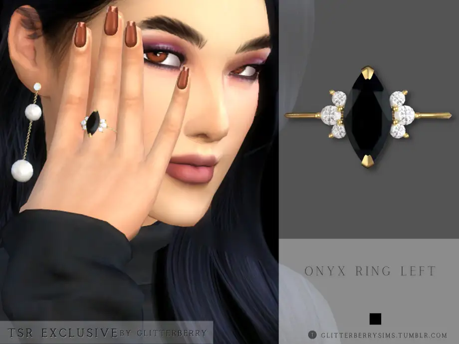 Onyx Ring Middle Left