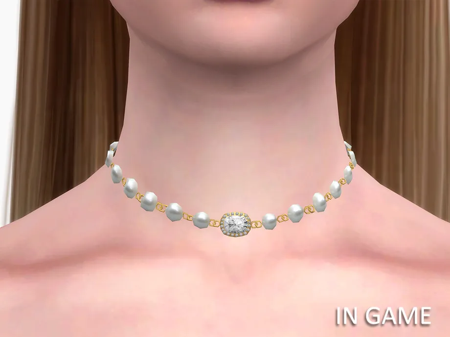 LacyPearls Liss Pearls Necklace