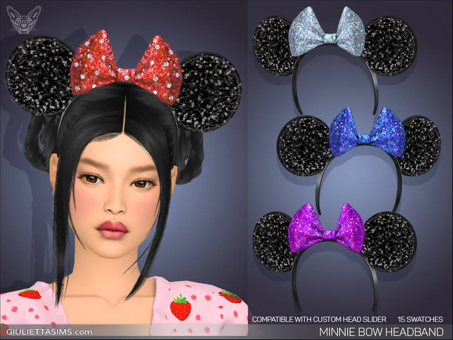 Minnie Bow Headband
