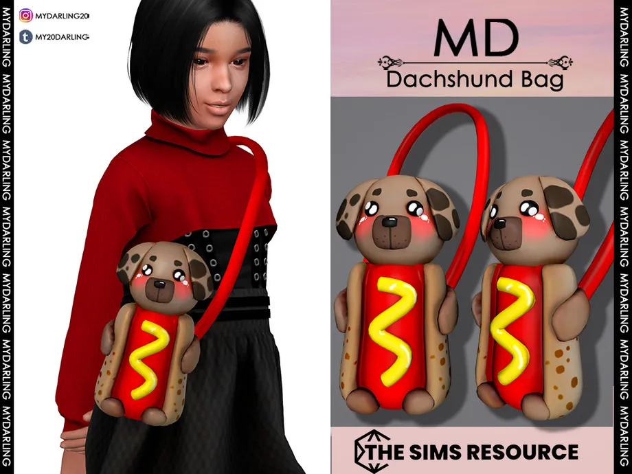 dachshund bag Child