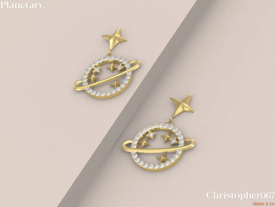 Planetary Earrings