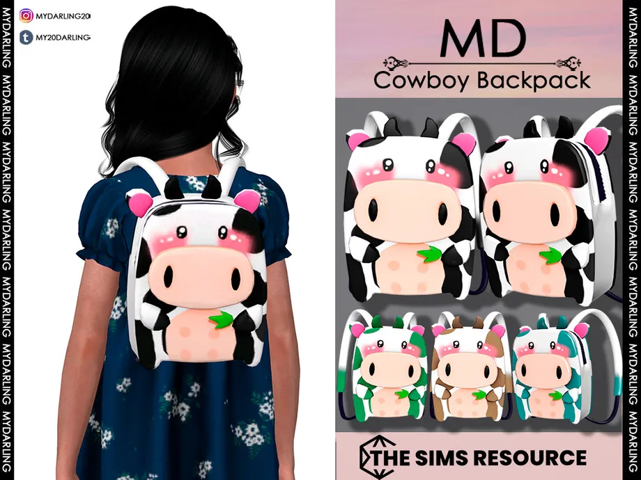 cowboy backpack Child