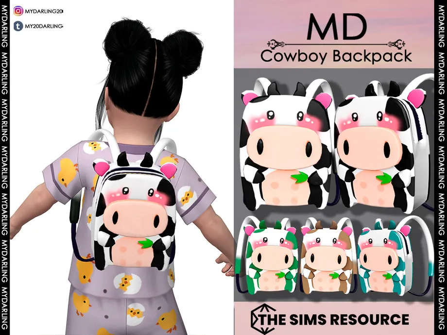 cowboy backpack Toddler