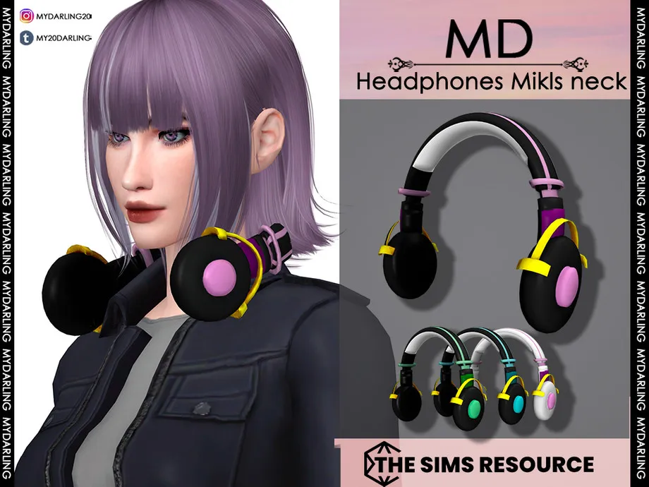 Headphones Mikls neck Adult