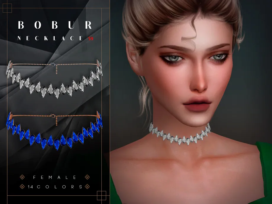 Gemstone Choker Necklace