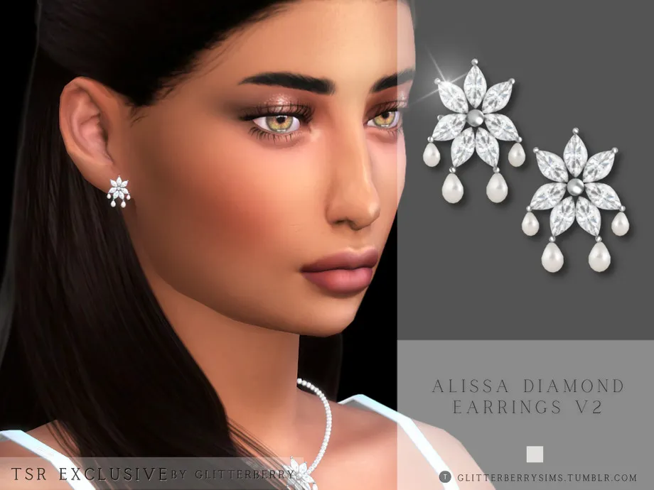 Alissa Diamond Earrings v2