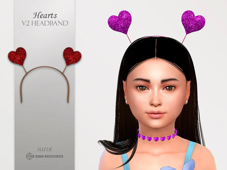 Hearts V2 Headband Child
