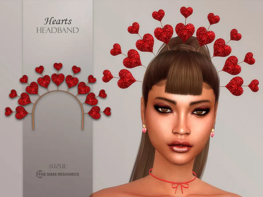 Hearts Headband