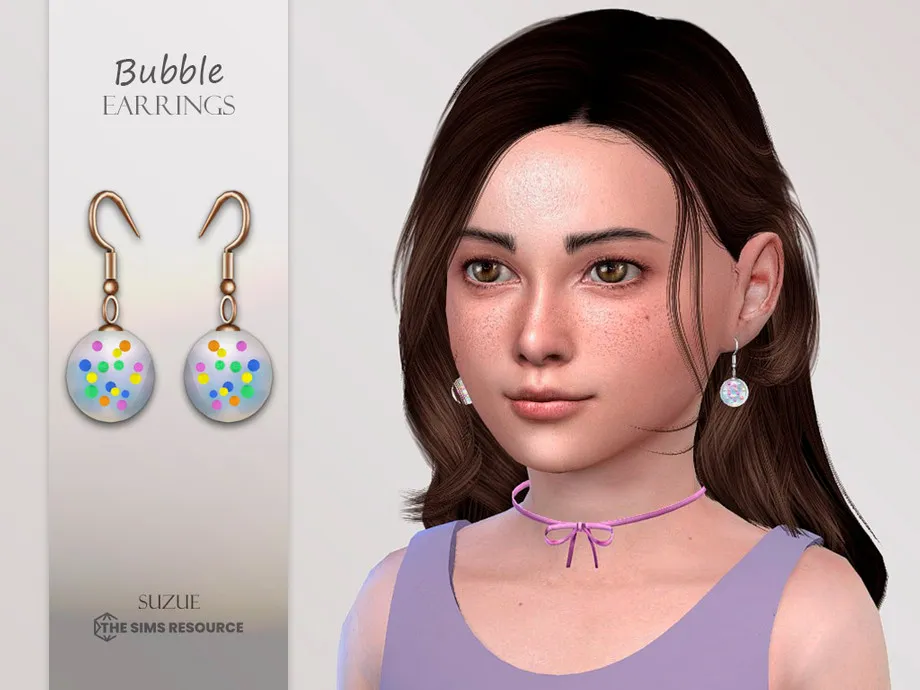 Bubble Earrings Child