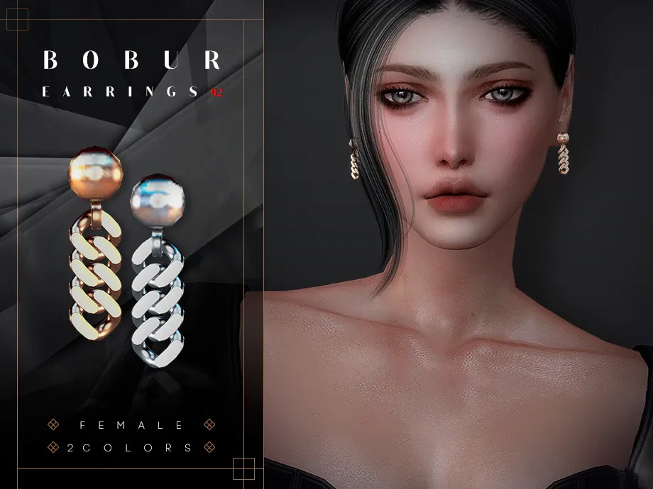 Chain Dangle Earrings