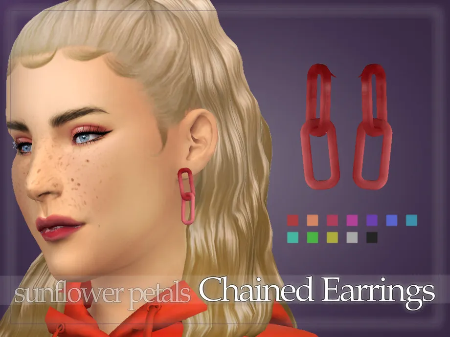 Chained Earrings