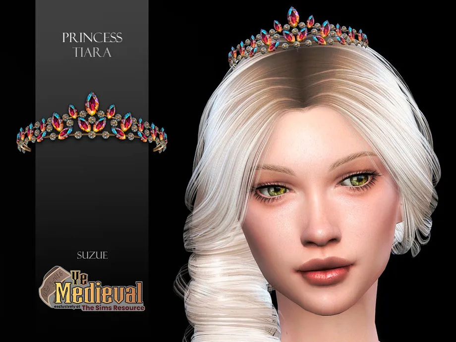 YeMedieval Princess Tiara