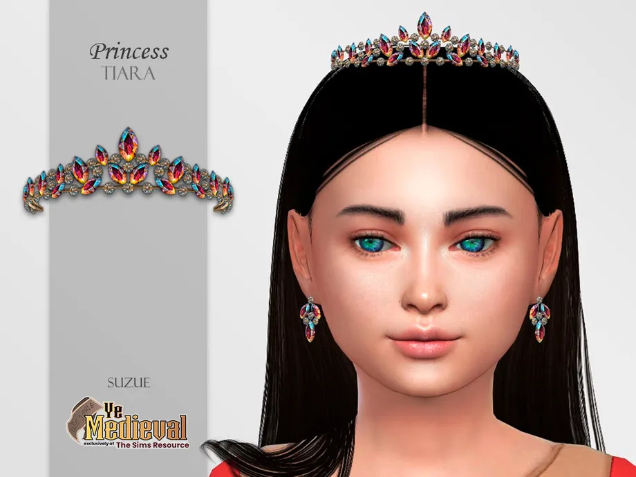 YeMedieval Princess Tiara Child