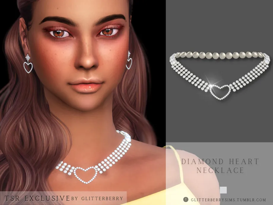 Diamond Heart Necklace