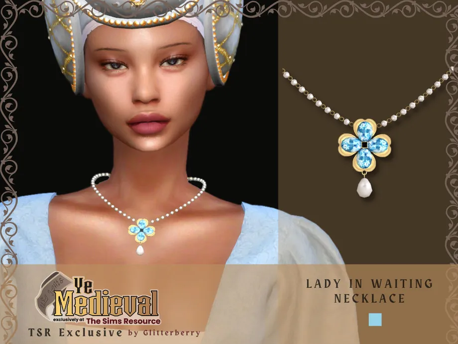 Ye Medieval Lady in Waiting Necklace