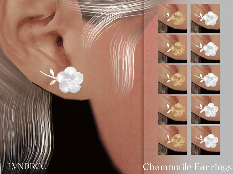 Chamomile Earrings