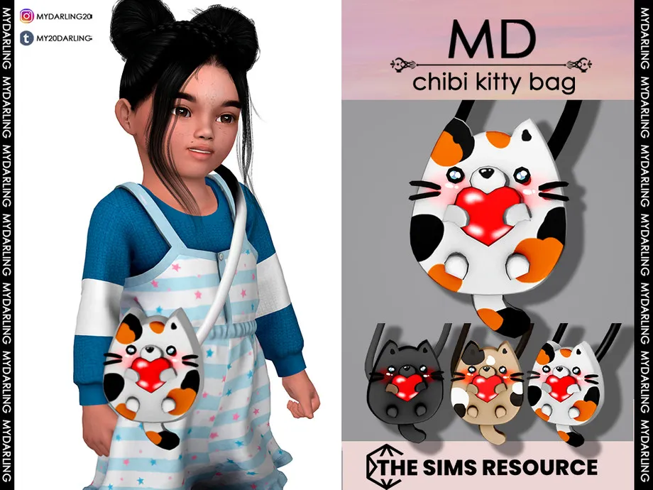 chibi kitty bag Toddler