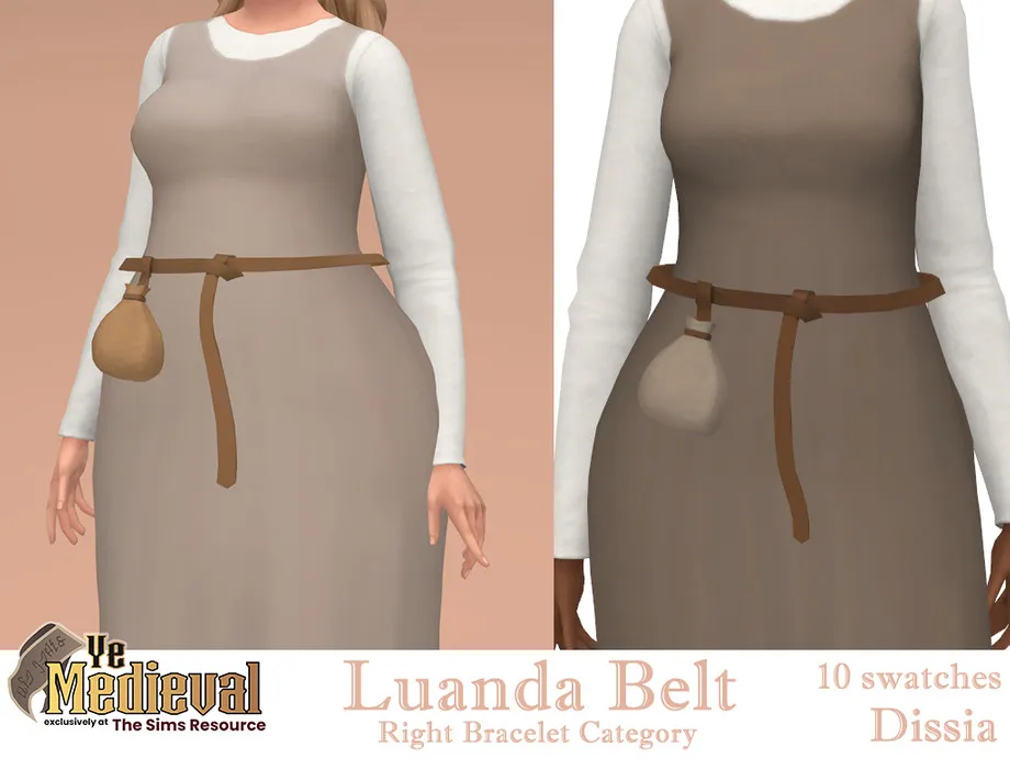 Ye Medieval - Luanda Accessory Belt