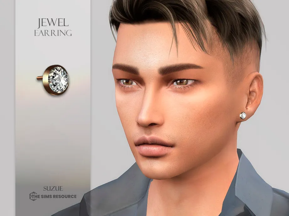 Jewel Earring (Left Side)