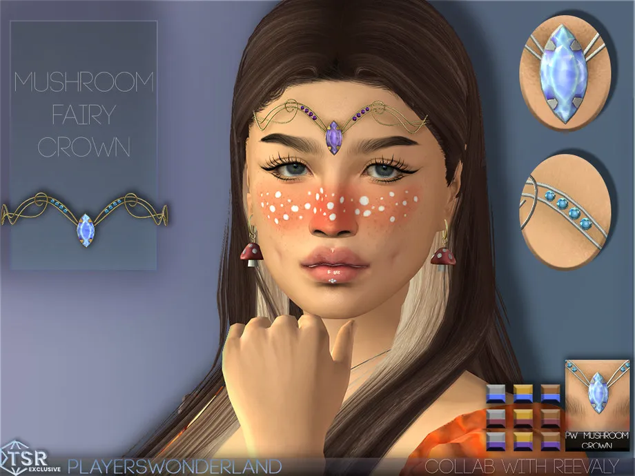 Mushroom Fairy - Mushroom Crown