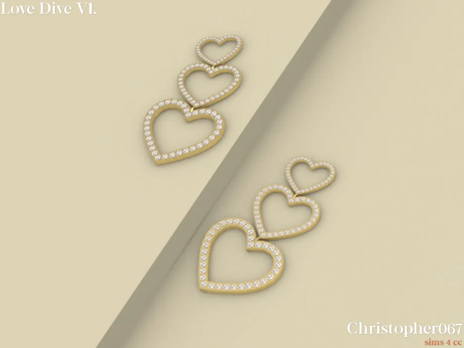 Love Dive Earrings V1