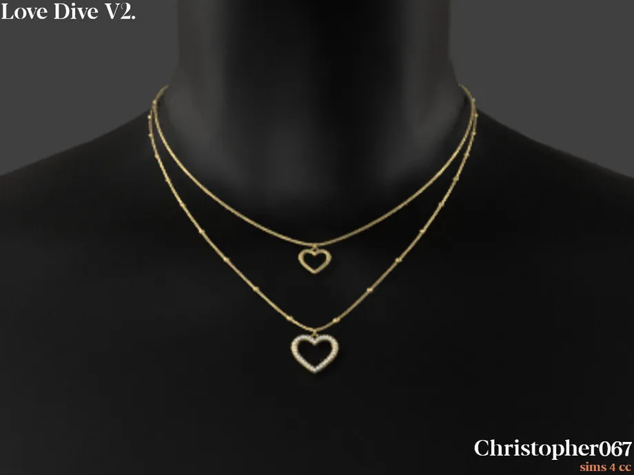 Love Dive Necklace V2